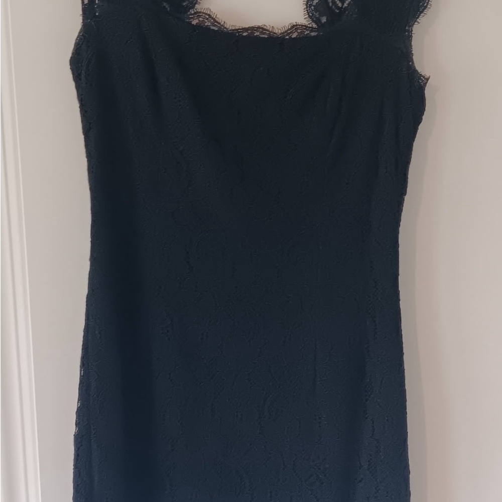 Elegant Black Lace Dress